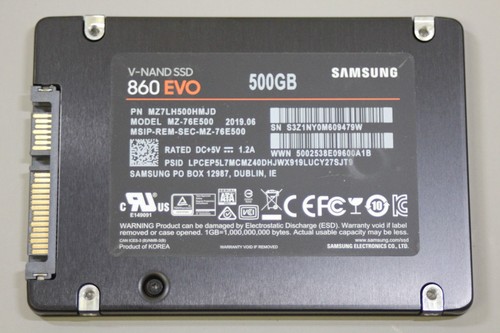 Samsung 860 evo 500gb sata - samsung,