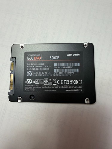 Samsung 860 evo 500gb internal - evo,