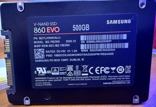 Samsung 860 evo 500gb - 860,