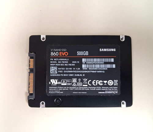 Samsung 860 evo 500gb - evo, internal