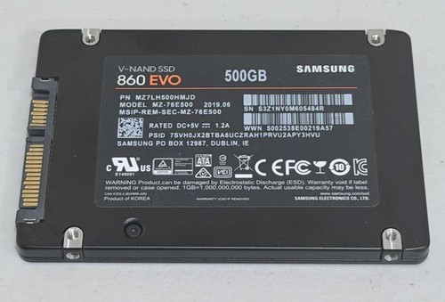 Samsung 860 evo 500gb - samsung,