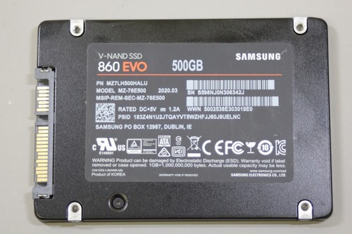 Samsung 860 evo 500gb sata - 860,