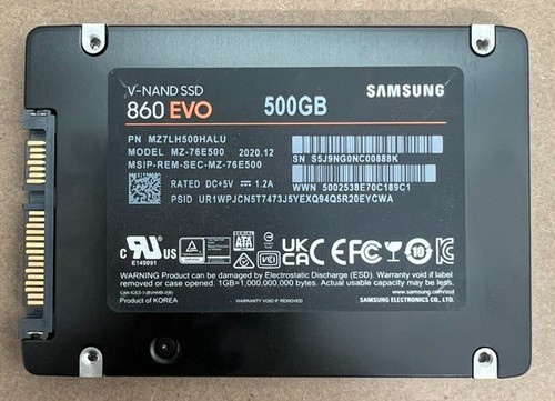 Samsung 860 evo - samsung, 500gb