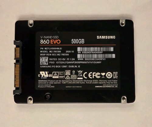 Samsung 860 evo 500gb - evo,