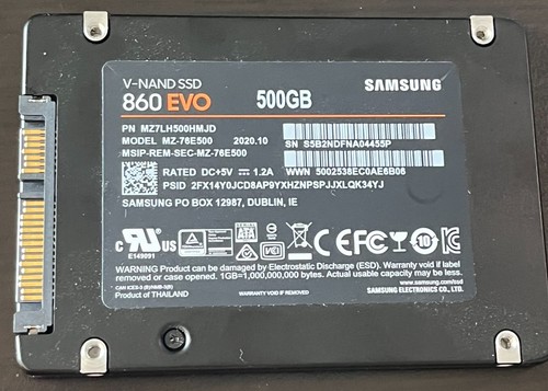 Samsung 860 evo 76e500 - 860,